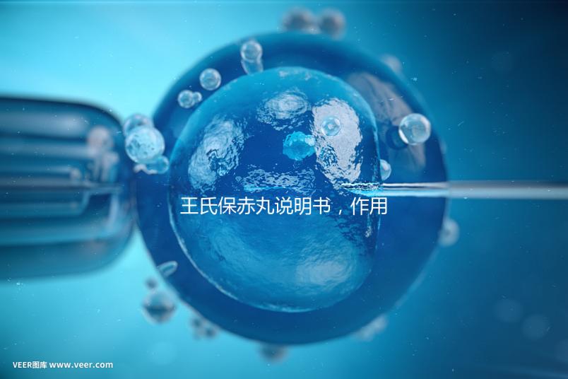 王氏保赤丸說明書，作用功效、用法用量全都有！