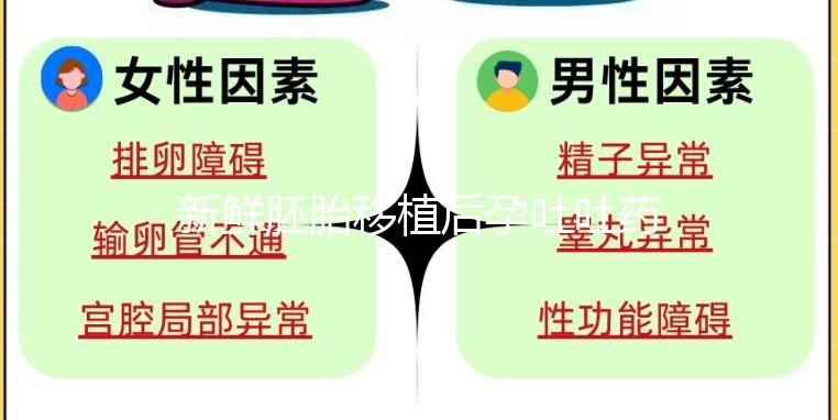 新鮮胚胎移植后孕吐吐藥怎么辦？試管醫生會給你一些建議