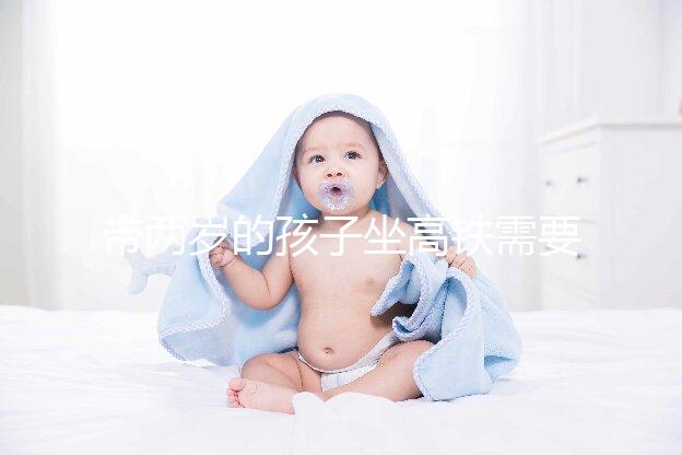 帶兩歲的孩子坐高鐵需要什么證件？附上公交車的注意事項