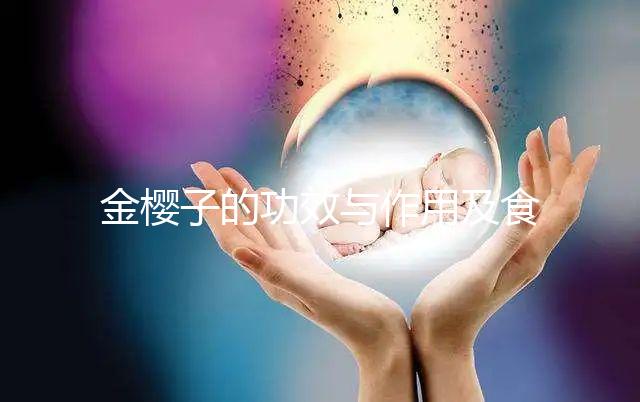 金櫻子的功效與作用及食用方法(金櫻子的功效與作用及食用方法水陸二仙丹)