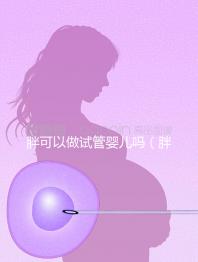 胖可以做試管嬰兒嗎（胖的人適合做試管嬰兒嗎）