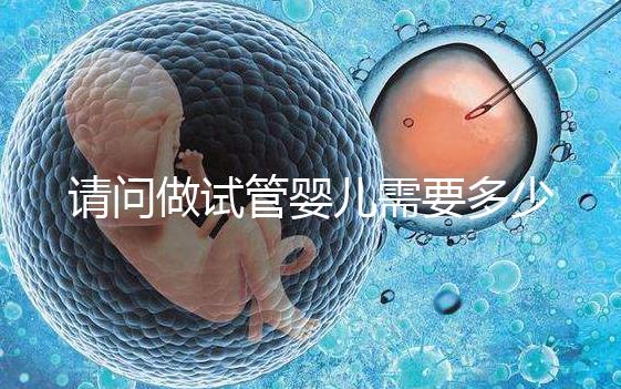 請問做試管嬰兒需要多少錢？
