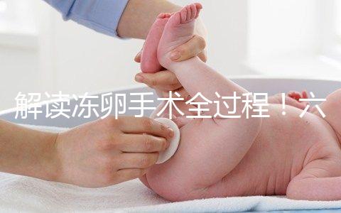 解讀凍卵手術(shù)全過程！六個步驟真沒有想象中那么痛苦