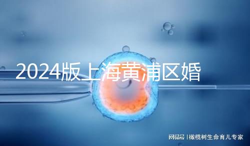 2024版上海黃浦區婚檢預約指南,包括詳細的流程和費用